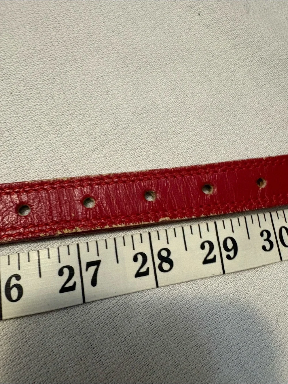 Justin Boots red leather